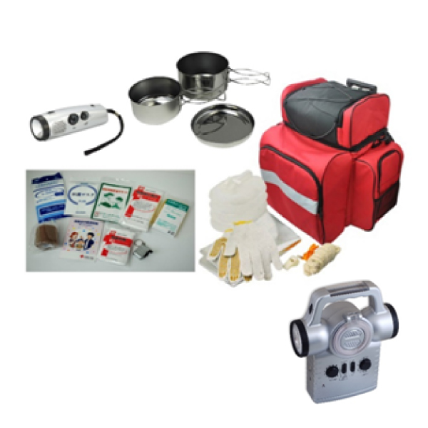 3WAY防災キャリーバッグ水タンクセット　KR-2001