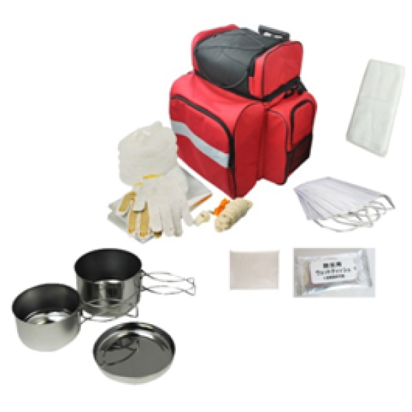 3WAY防災キャリーバッグ水タンクセット　KR-1501